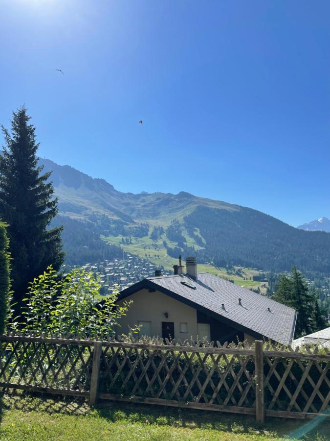 Superbe Appartement Avec Vue Et Parking Gratuit Bagnes Exterior foto